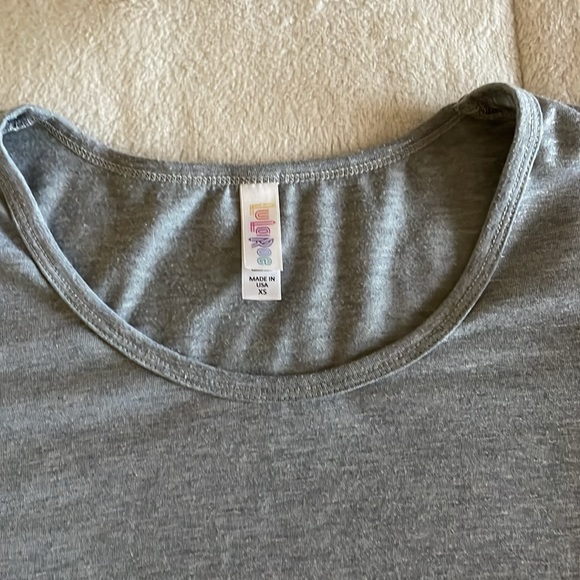 Grey LulaRoe Shirt - Picture 2 of 3